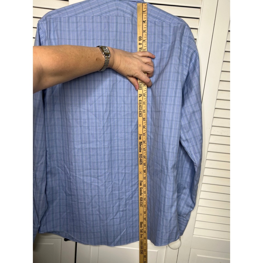 Brooks Brothers Regent 15-35 Old Money Ivy Glen Plaid Non-Iron Supima Shirt - Picture 5 of 6